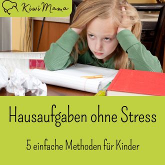 Hausaufgaben ohne Stress - 5 einfache Methoden für Kinder