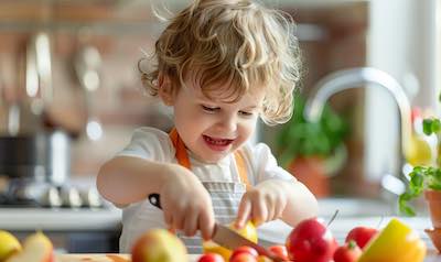 kindermesser kinder schneiden obst sicher lernen