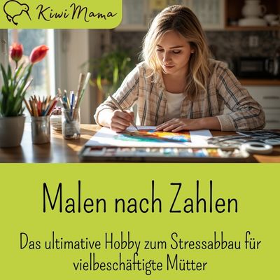 Warum Malen nach Zahlen das ultimative Hobby zum Stressabbau für vielbeschäftigte Mütter ist